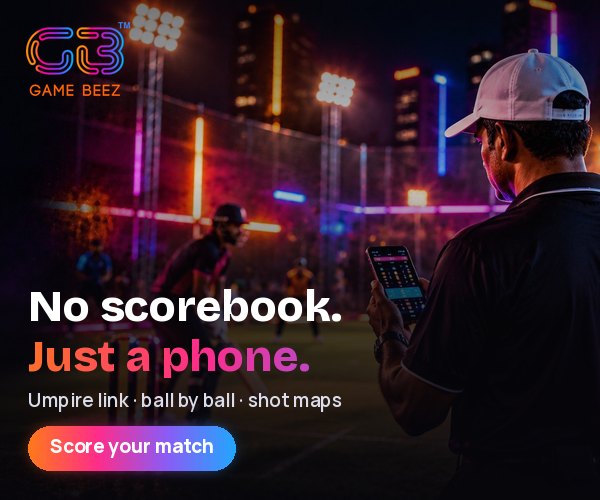 No scorebook. Just a phone.